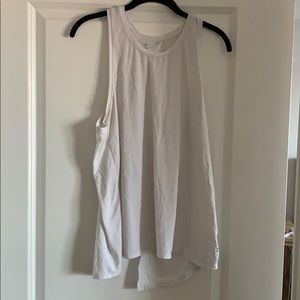 Open back workout tank